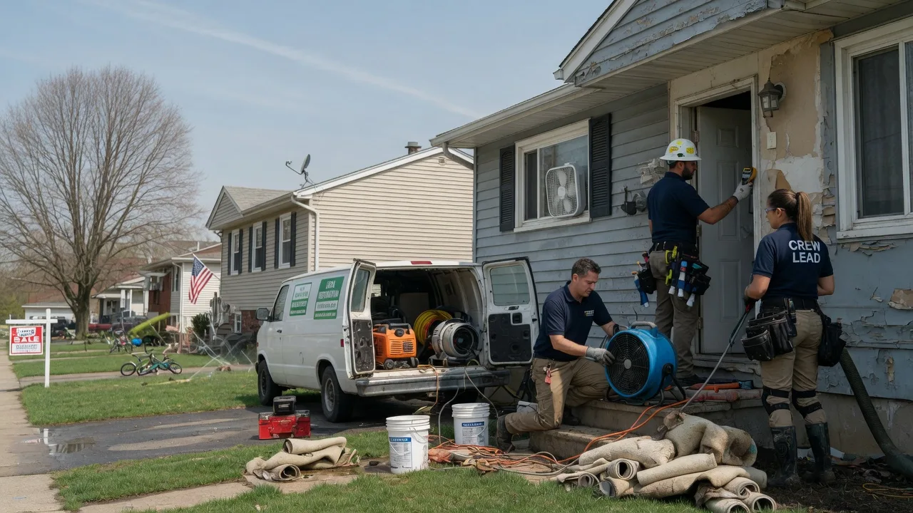 Flood Cleanup in Melissa, TX near me