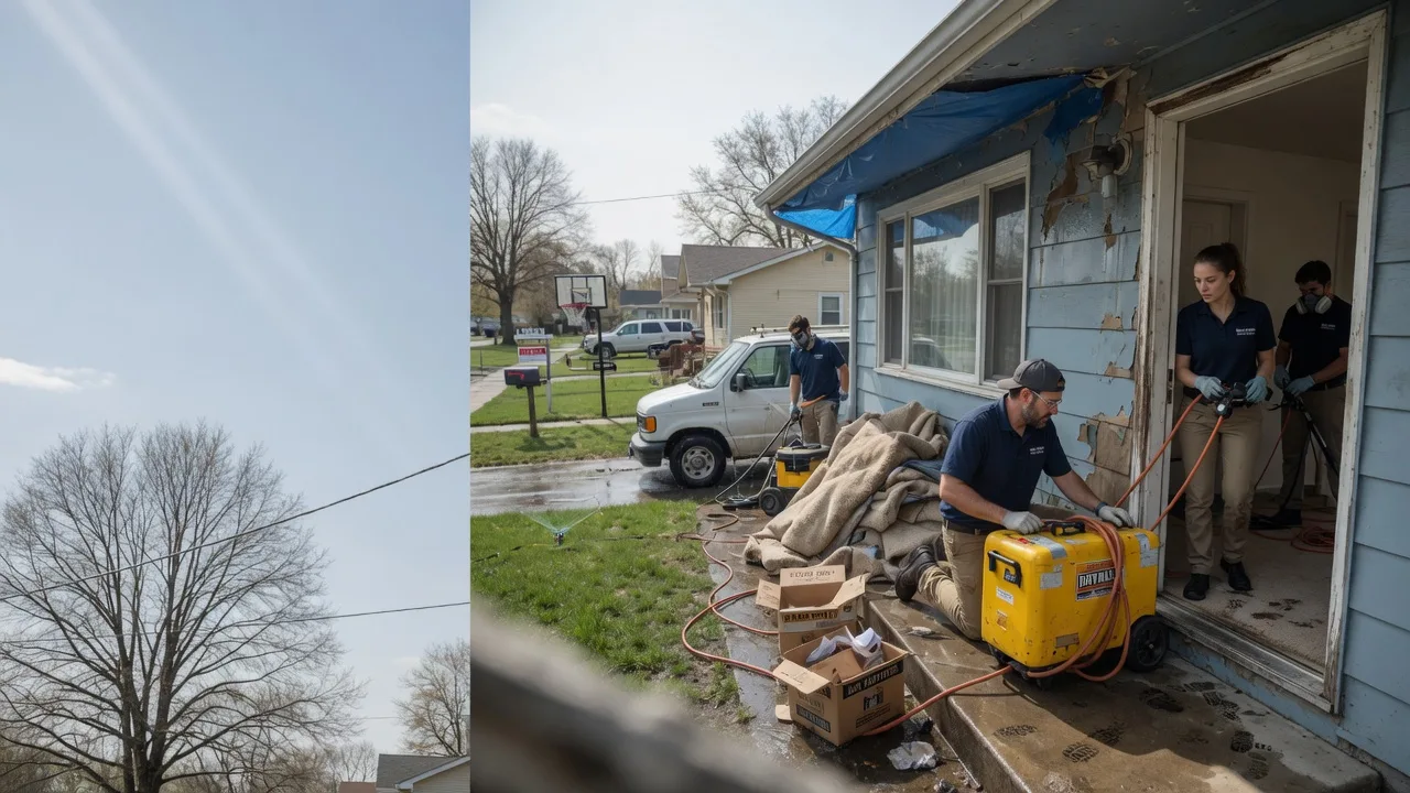 Basement Flood Cleanup in Melissa, TX near me